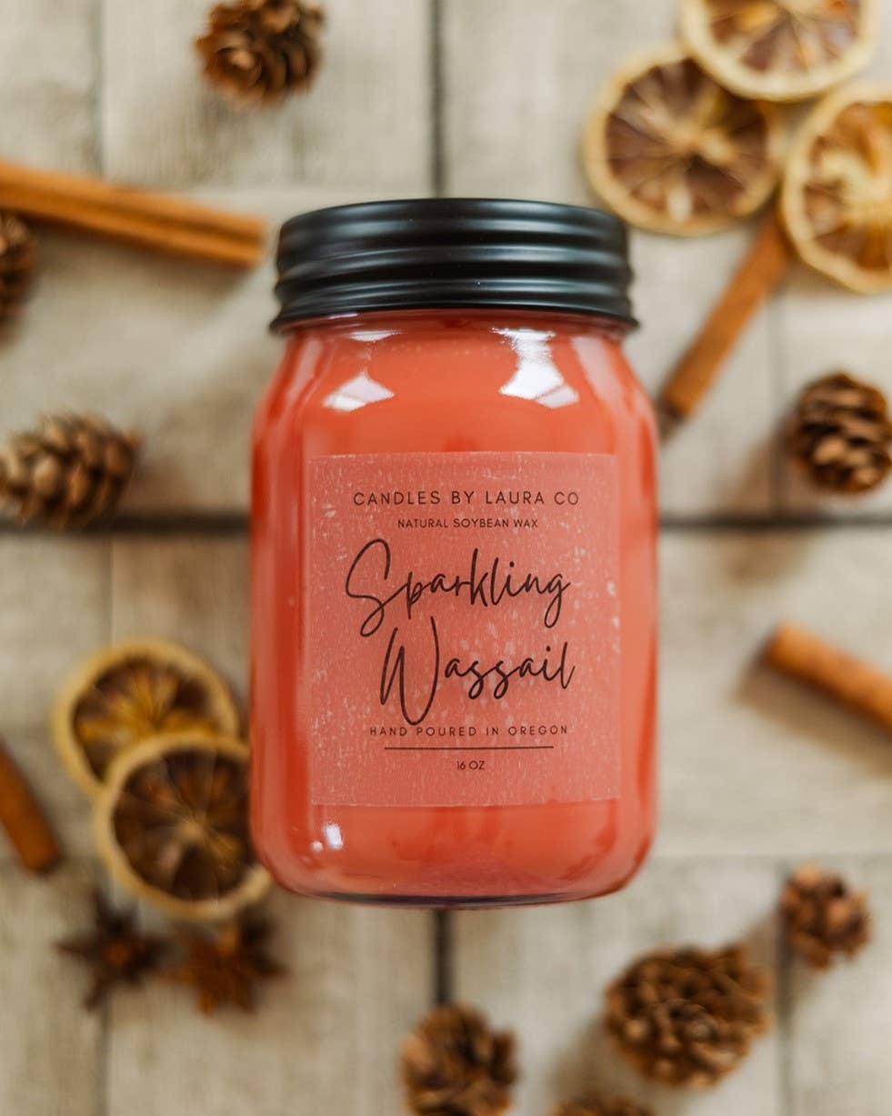 Sparkling Wassail Soy Jar Candle