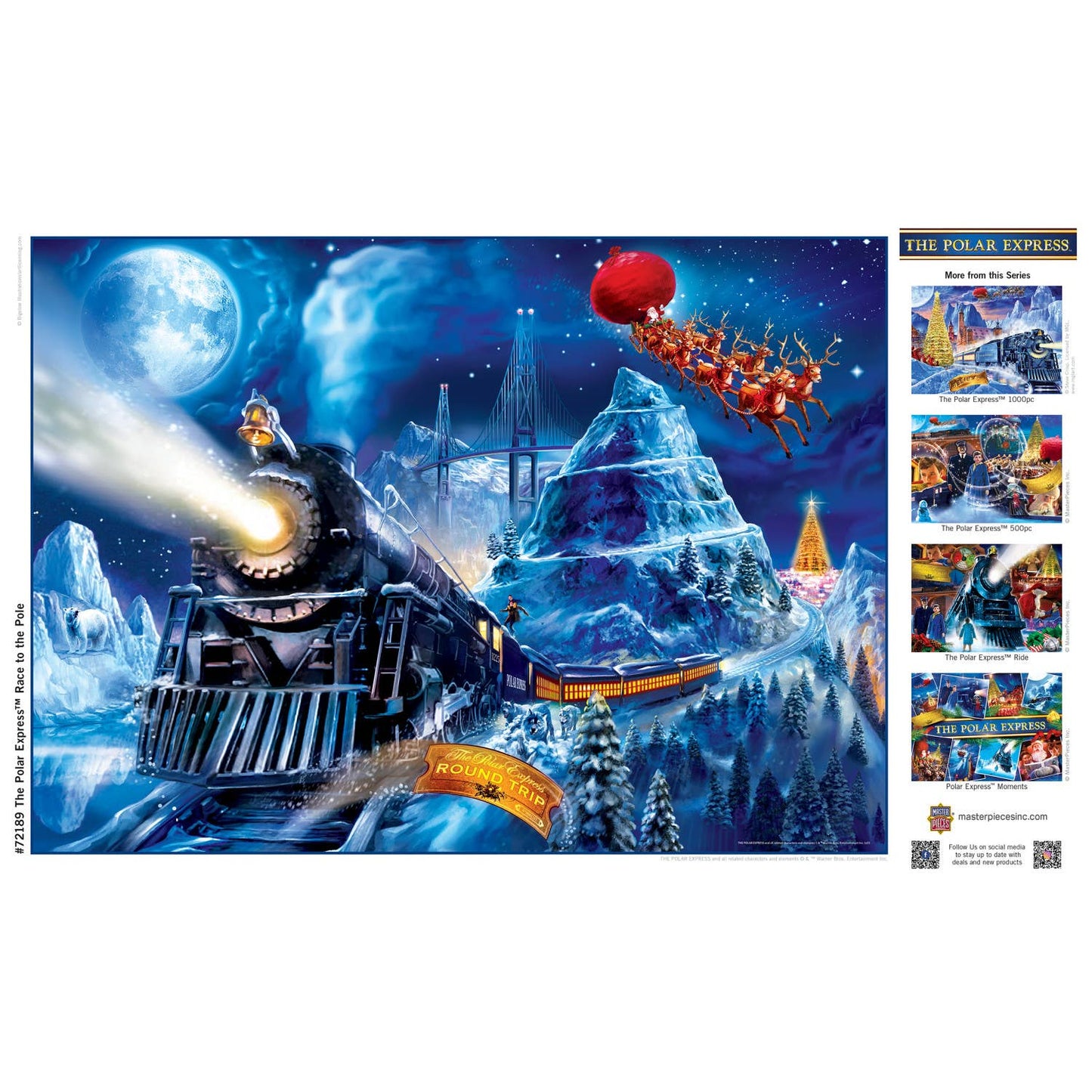 The Polar Express - Race to the Pole 1000 Piece Puzzle