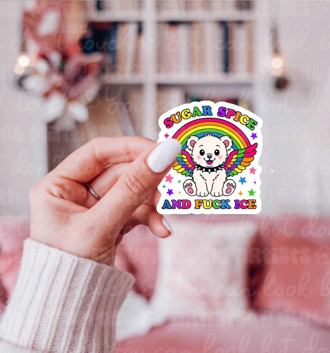 Sugar Spice & F*ck Ice Sticker