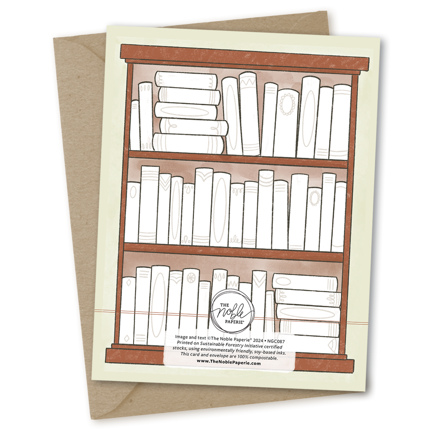 Another Year | Book Lover Bookish Happy Birthday Card