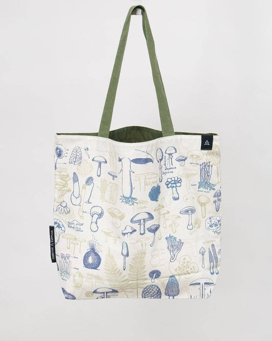 Mushrooms Canvas Shoulder Tote