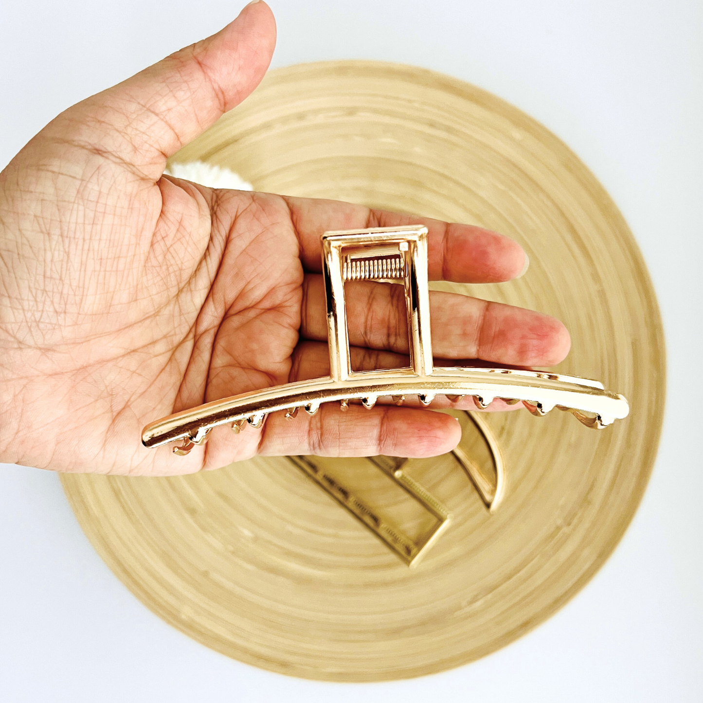 Modern Gold Claw Clip