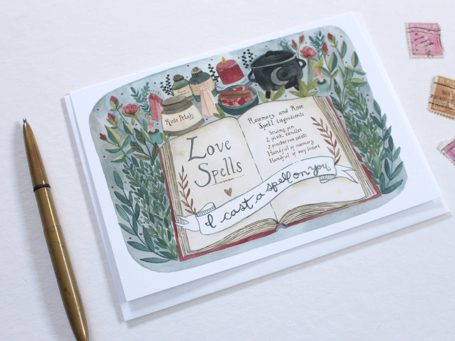 Valentine's Day Card - I Put a Spell on You