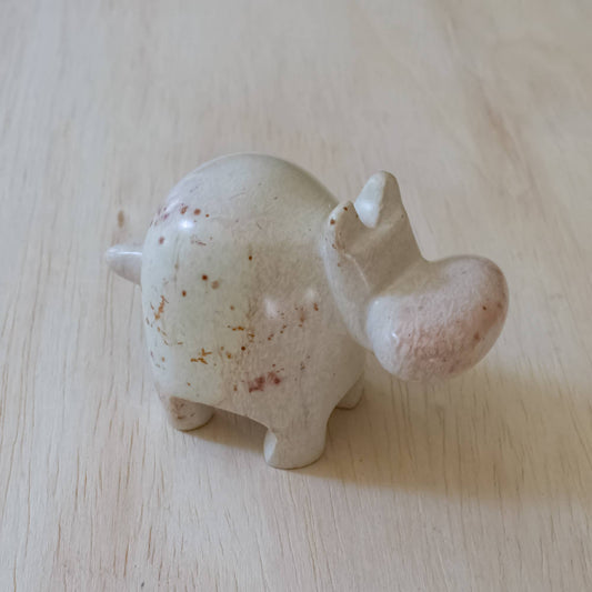  Natural Stone Hippo 