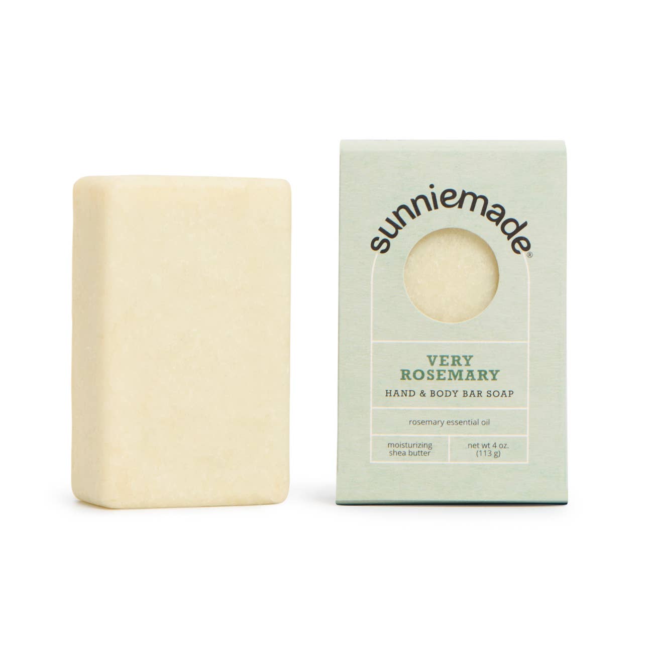 Very Rosemary Moisturizing Hand and Body Bar Soap