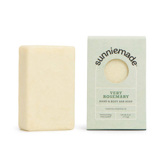 Very Rosemary Moisturizing Hand and Body Bar Soap