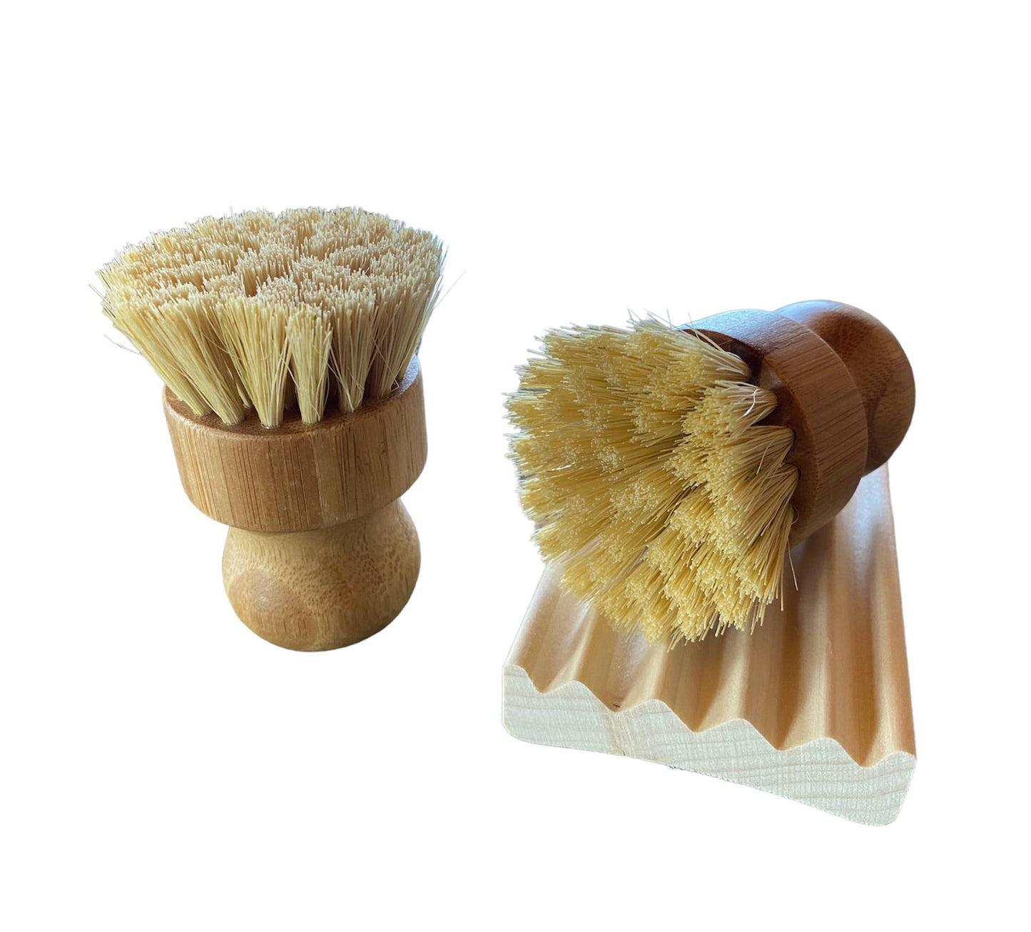 Dish Brush - Bamboo Wood Handle