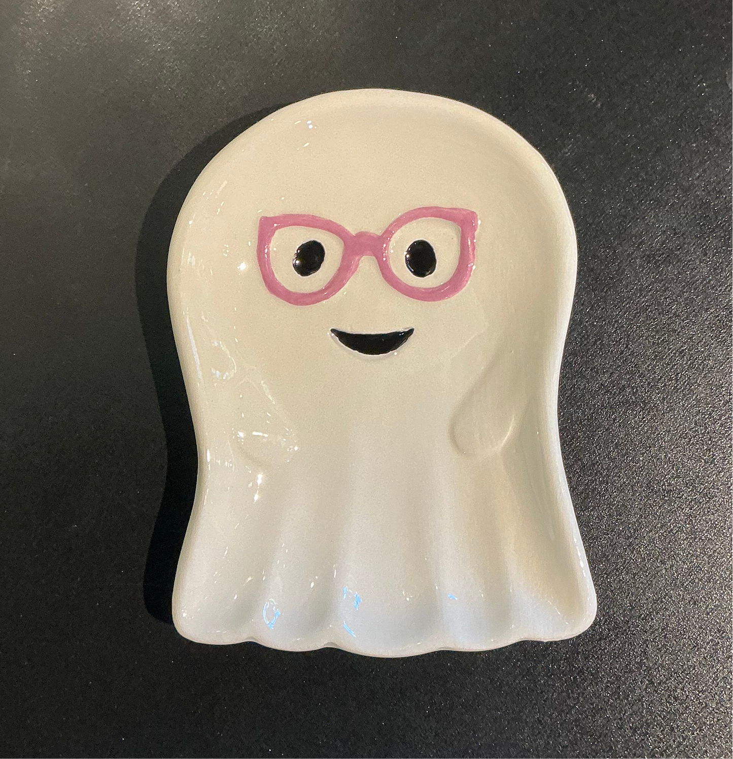 Ceramic Ghost Trinket Tray