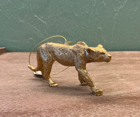 Golden Animal Ornaments