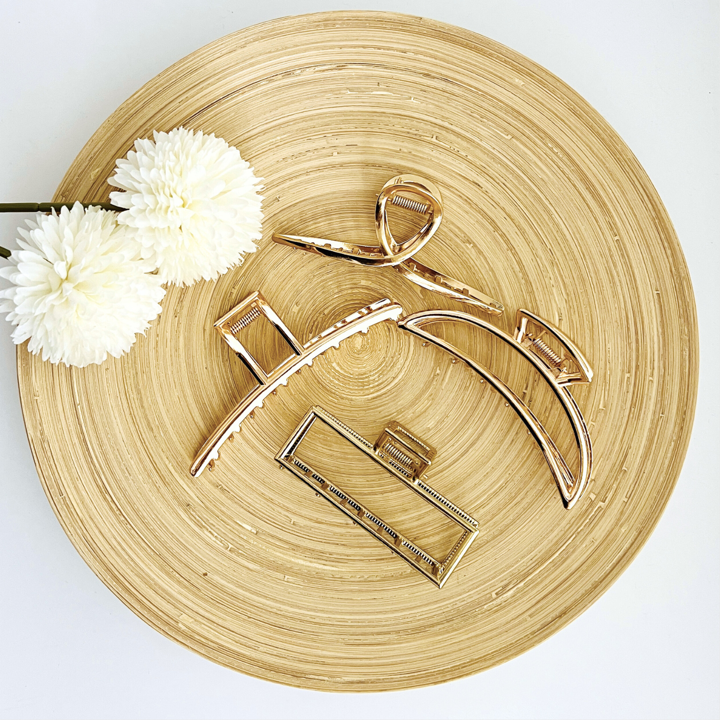 Modern Gold Claw Clip