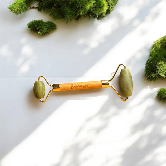 Bamboo Facial Massage Roller