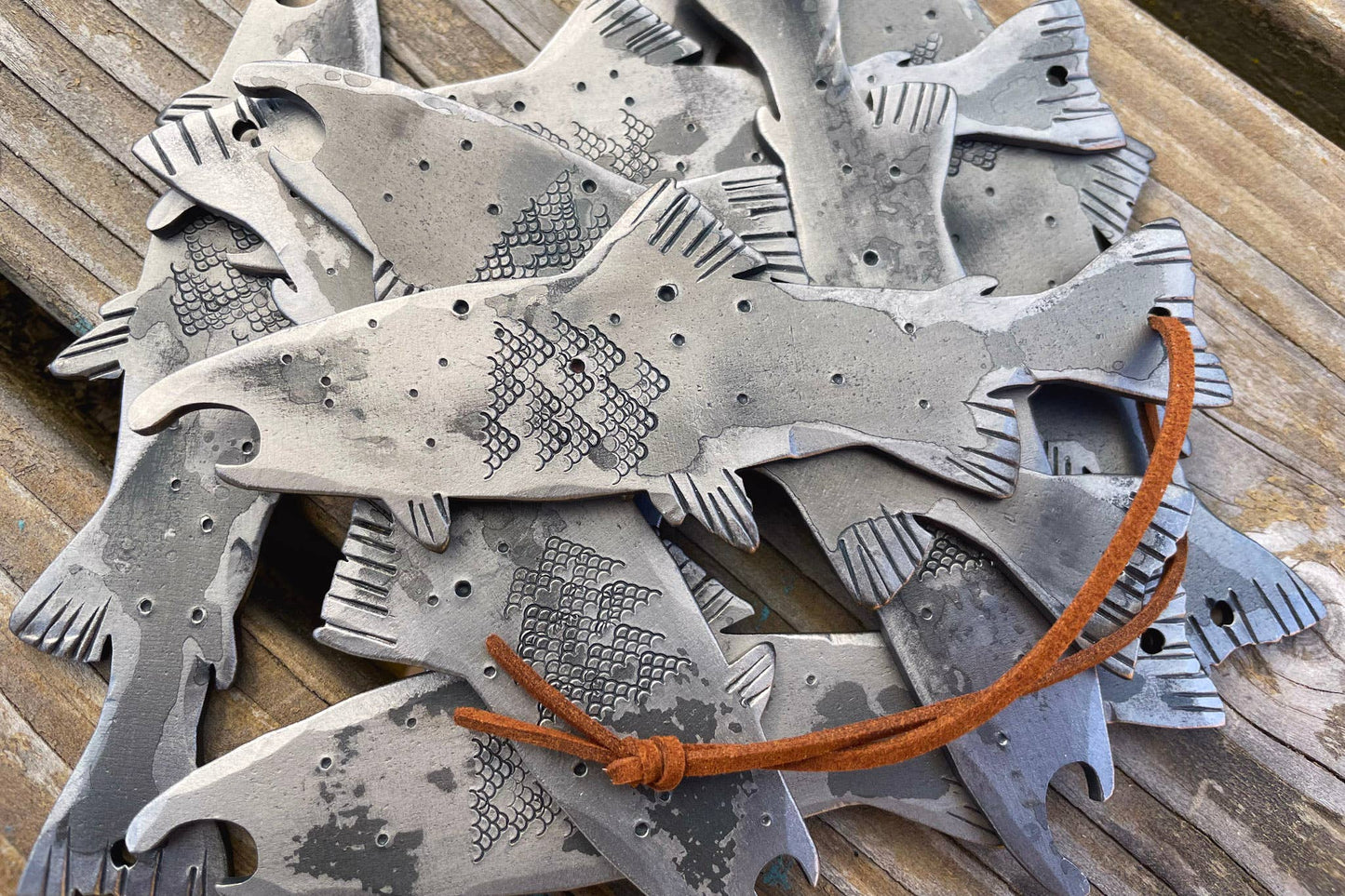 Trout Fish Steel Bottle Opener