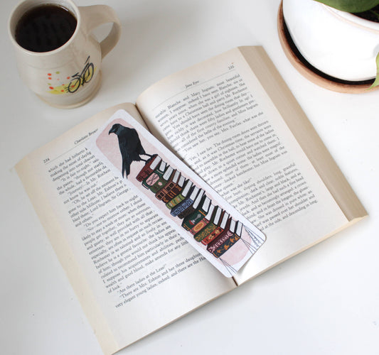Bookmark - Crow and Books Bookmark