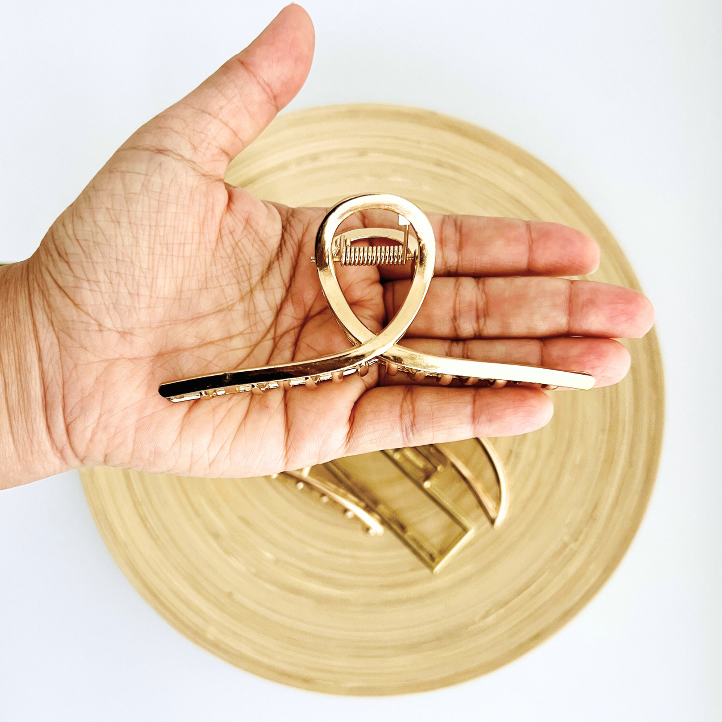 Modern Gold Claw Clip