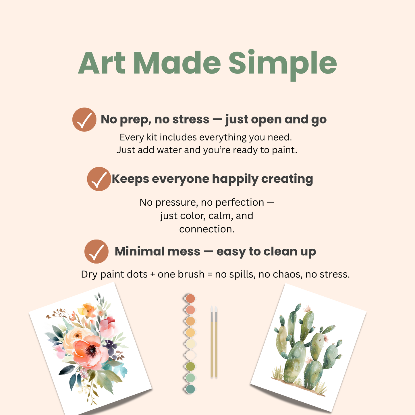 All-In-One Beginner Watercolor Kit - Hummingbird