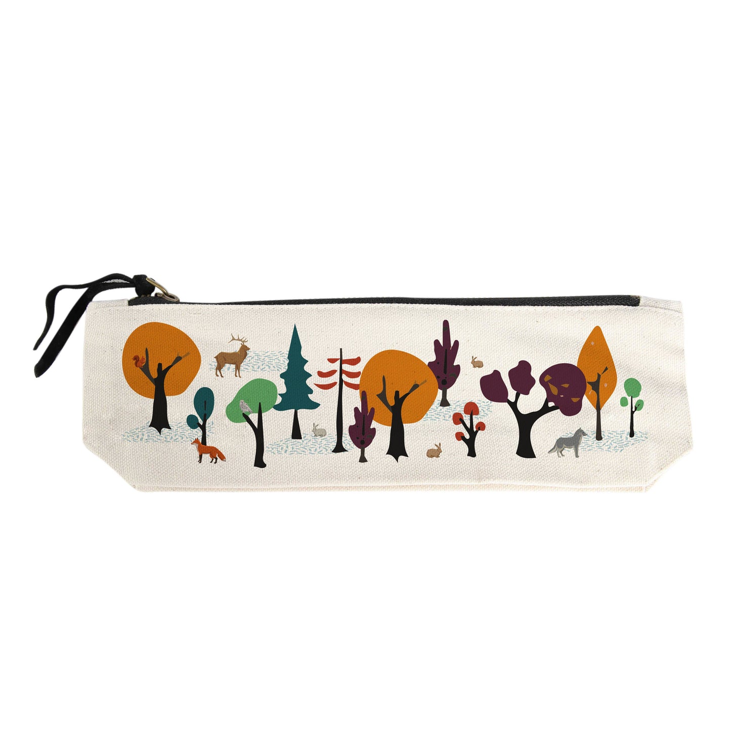 Enchanted Forest with Animals Pencil Pouch