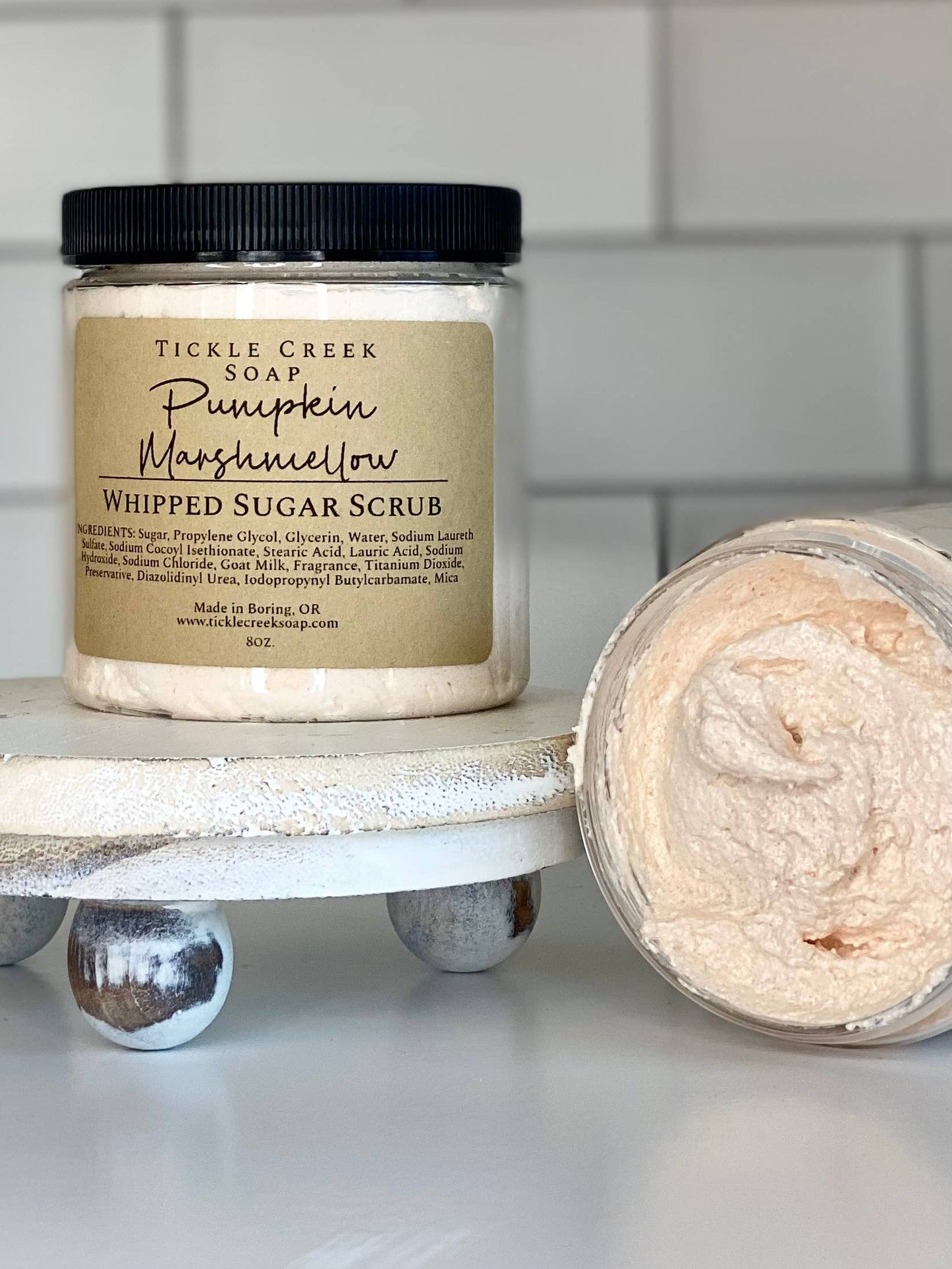 Pumpkin Marshmallow Whipped Sugar Scrub