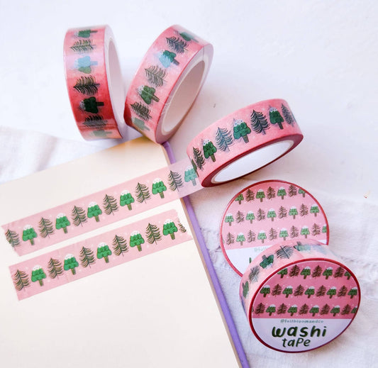 Pine Trees Washi Tape