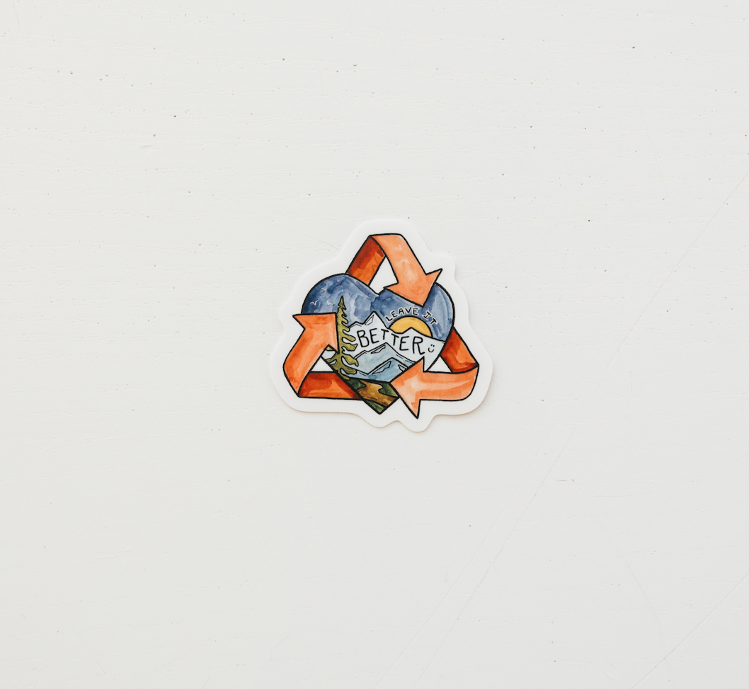 Mini Leave it Better Vinyl Sticker
