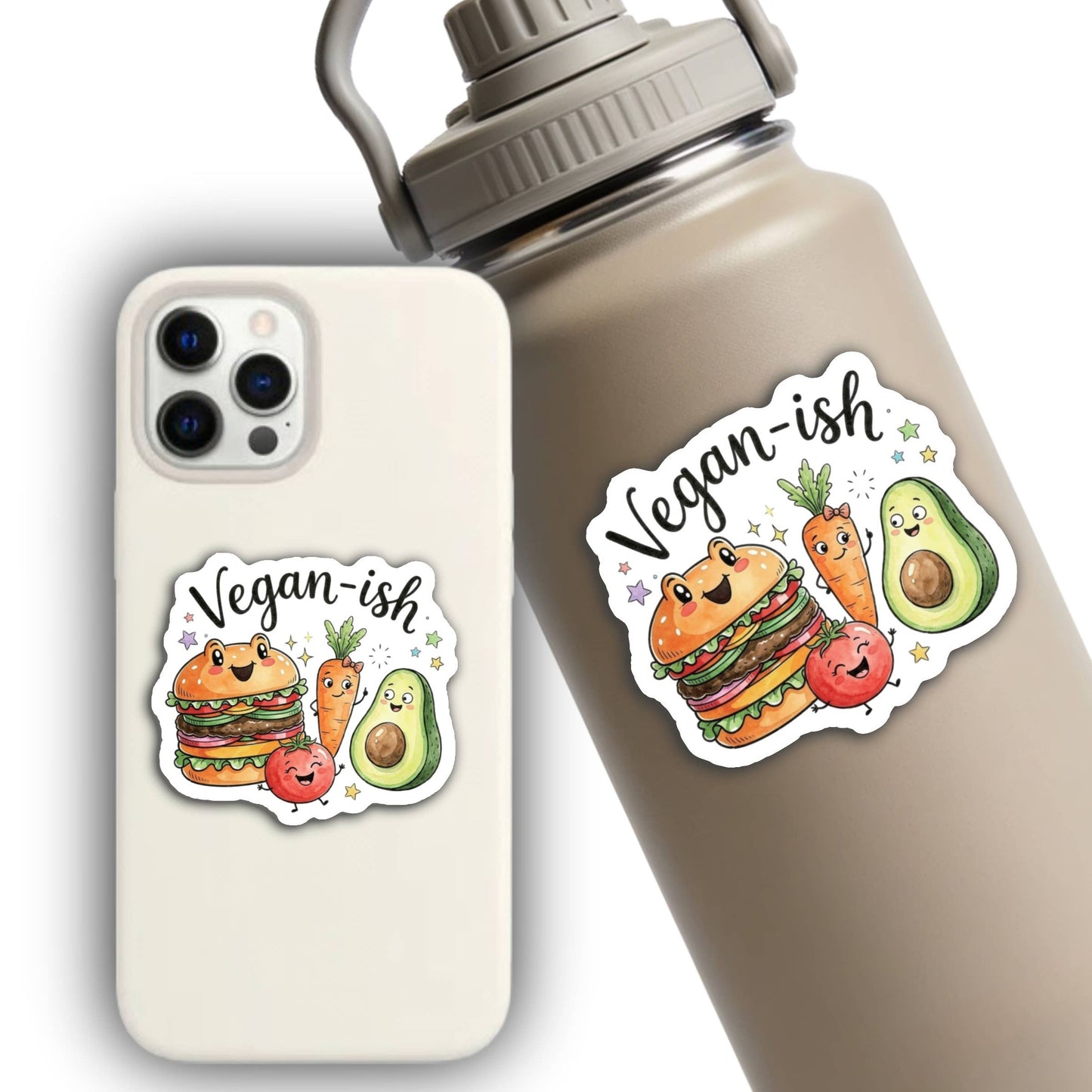 Vegan-ish Sticker
