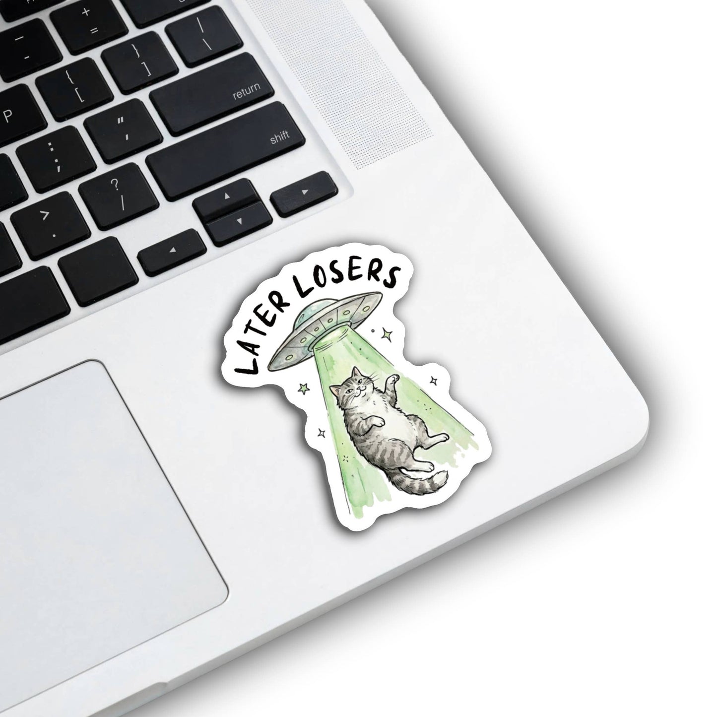Later Losers Cat Sticker