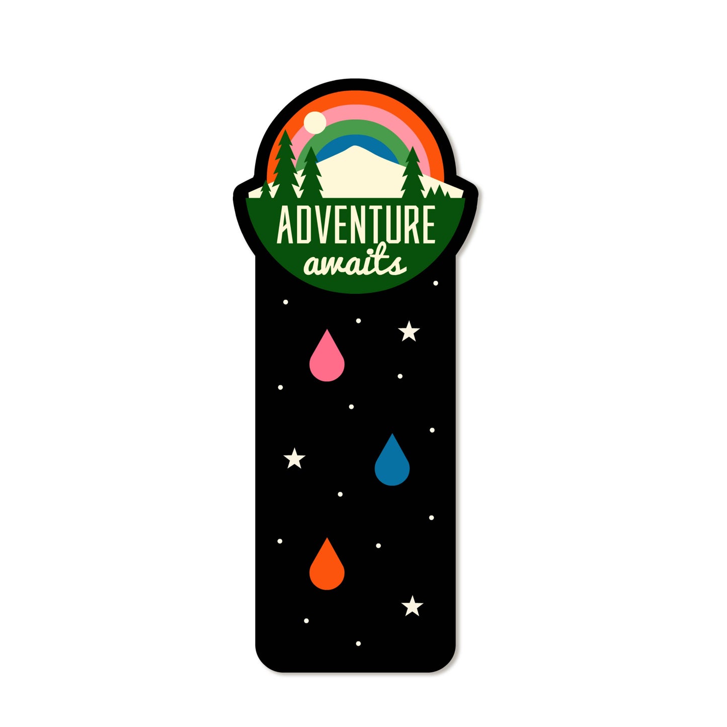 Adventure Die Cut Bookmark