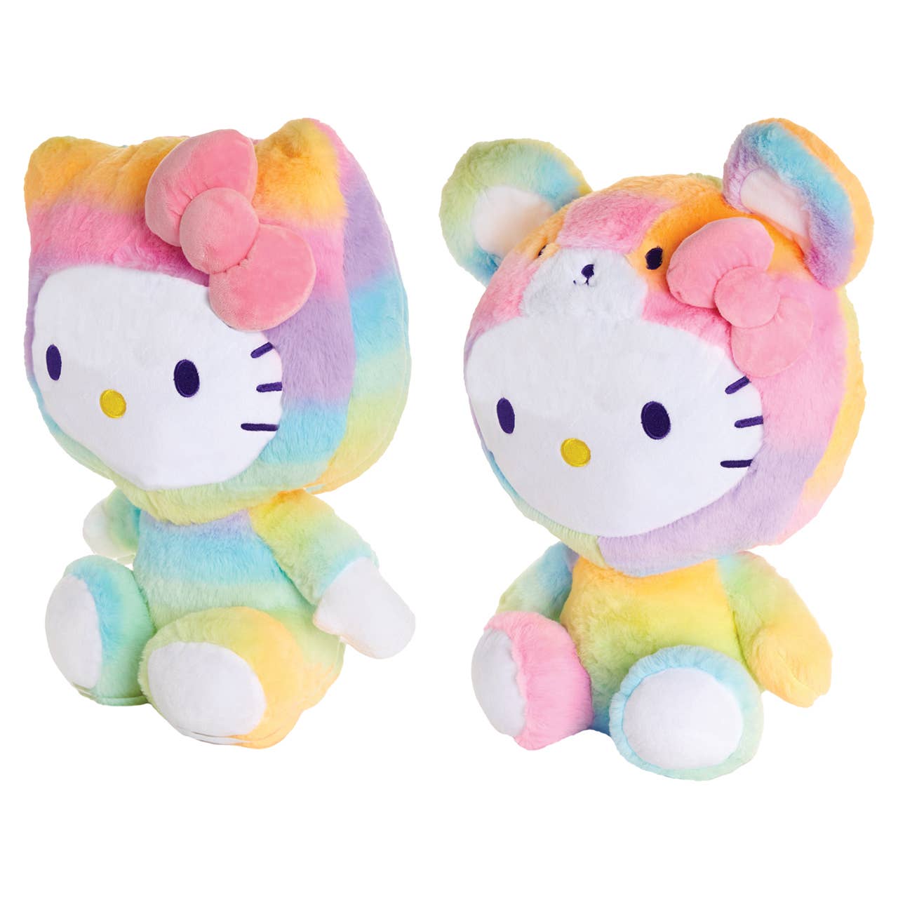 Hello Kitty Plush - Rainbow Sherbet