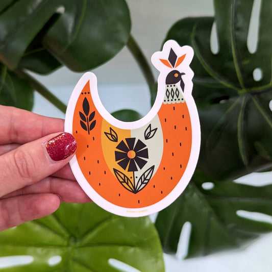 Chicken Vinyl Sticker