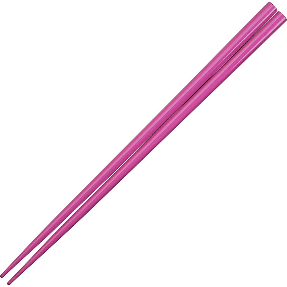 Magenta Glossy Painted Japanese Style Chopsticks
