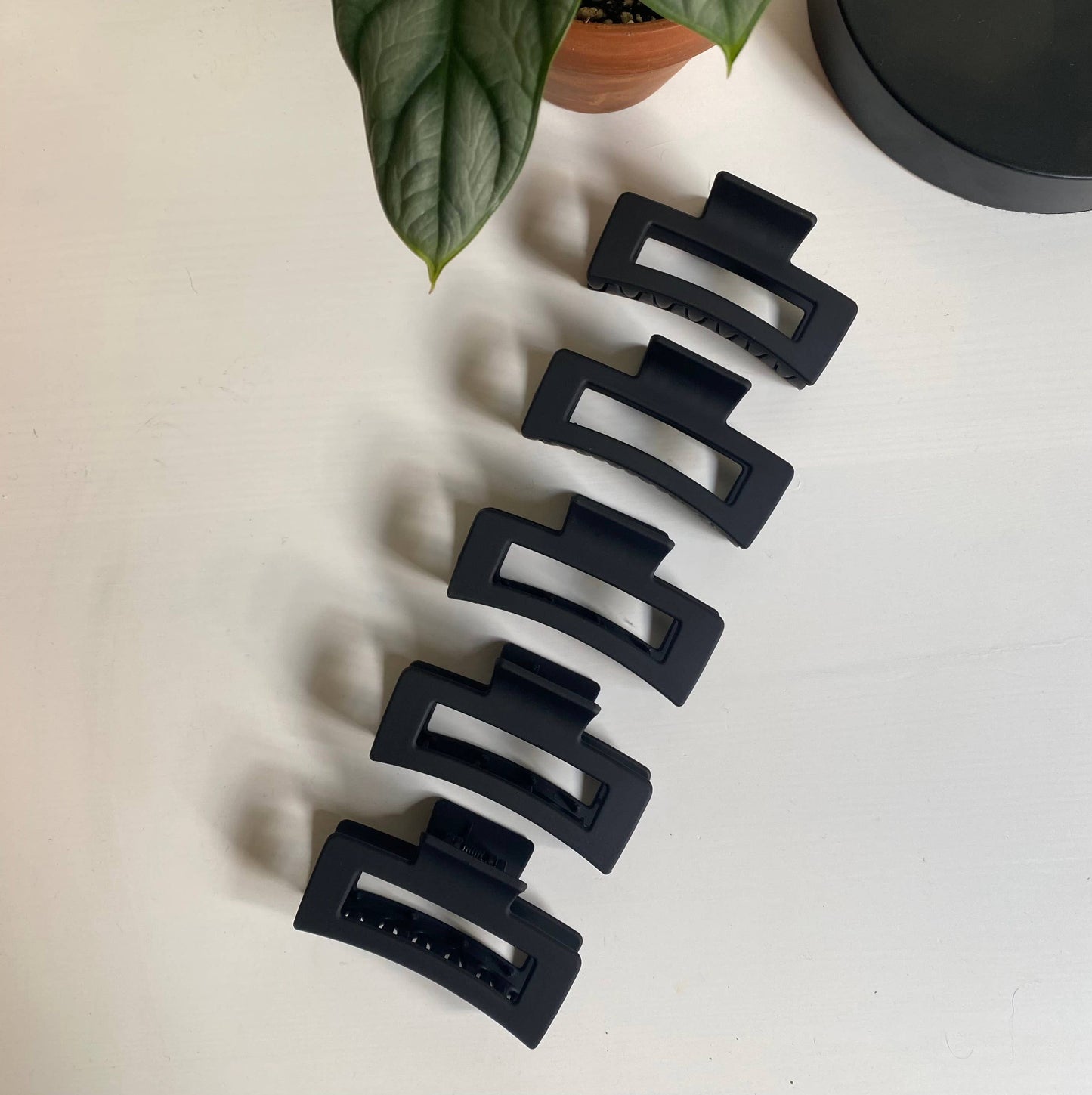 Black Claw Hair Clip | Rectangle Hair Clip