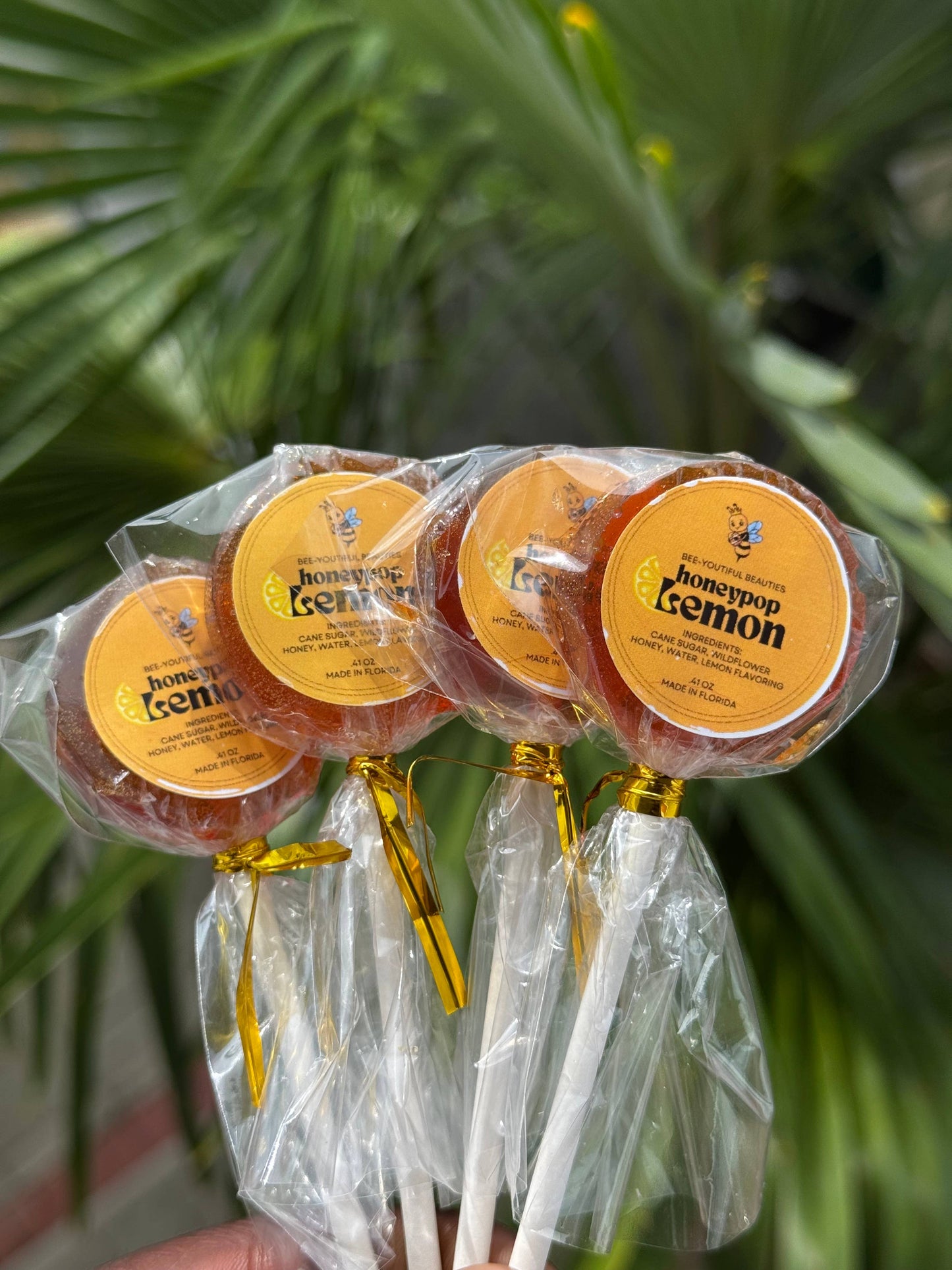 Honey Lollipops 