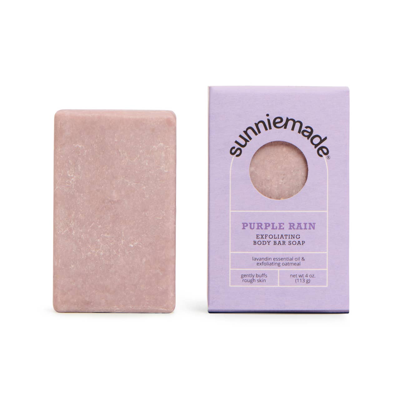 Purple Rain Exfoliating Body Bar Soap