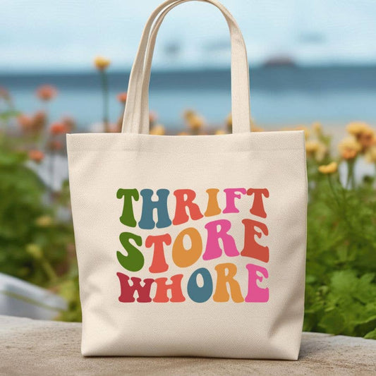 Thrift Store Funny Tote Bag