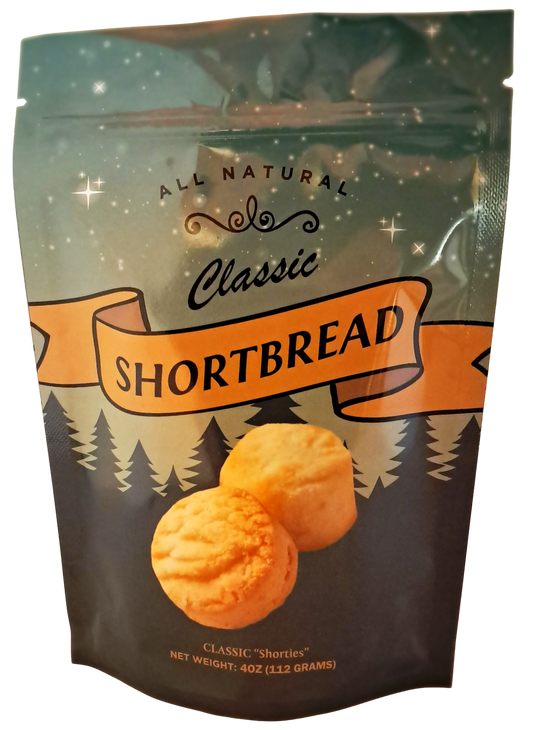 Classic Shortbread "Shorties" (4 oz Pouch)