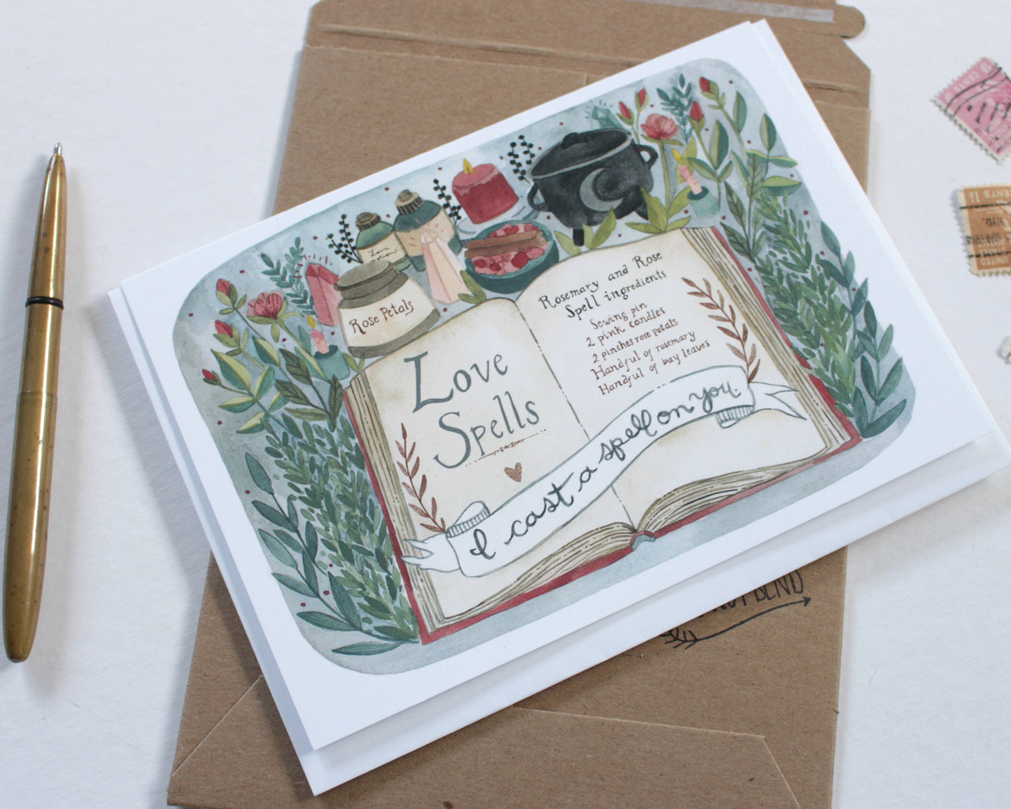Valentine's Day Card - I Put a Spell on You
