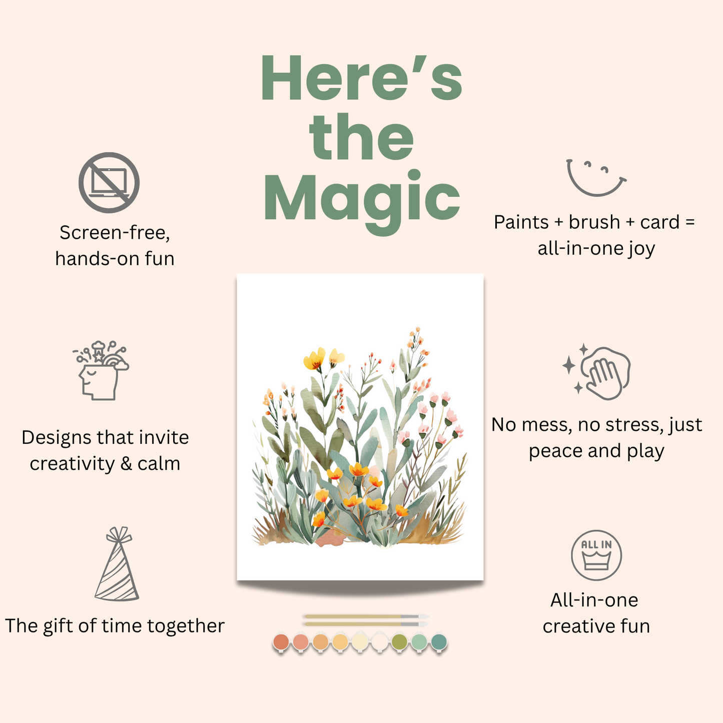 All-In-One Watercolor Kit - Mushroom Forest