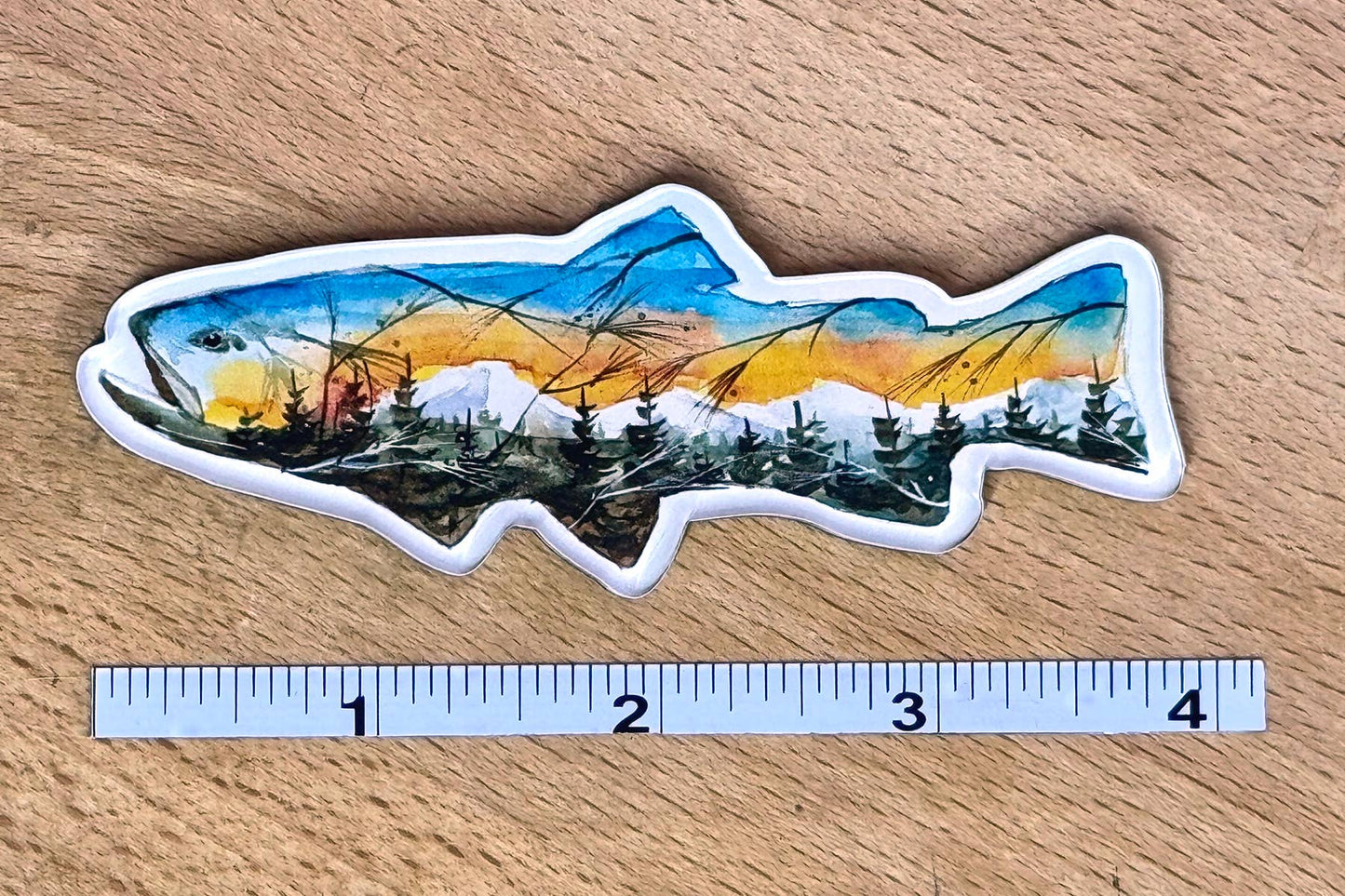Forest Trout Magnet