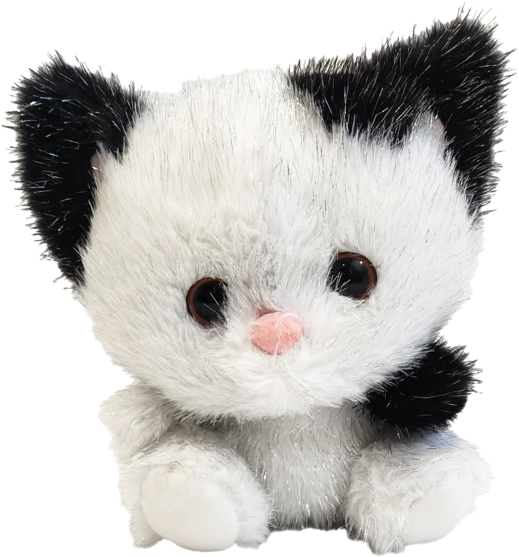 Shimmers Kitten Plush 8"-10"H