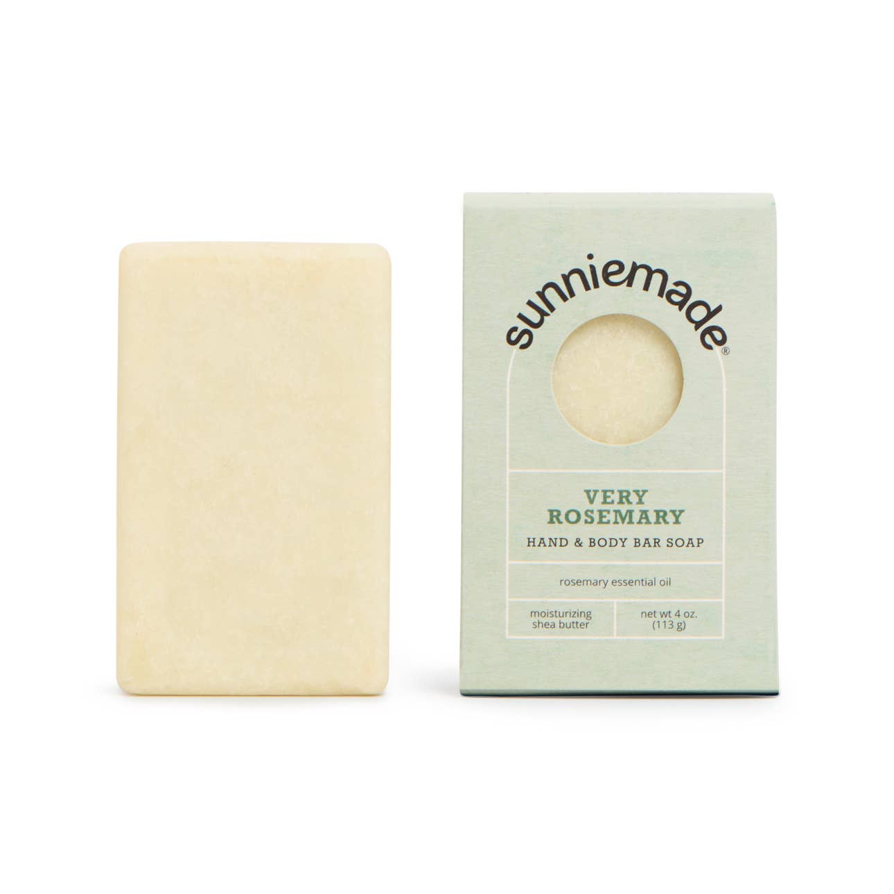 Very Rosemary Moisturizing Hand and Body Bar Soap
