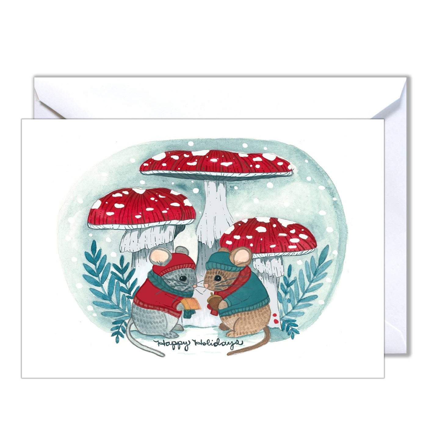 Holiday Card - Holiday Mice