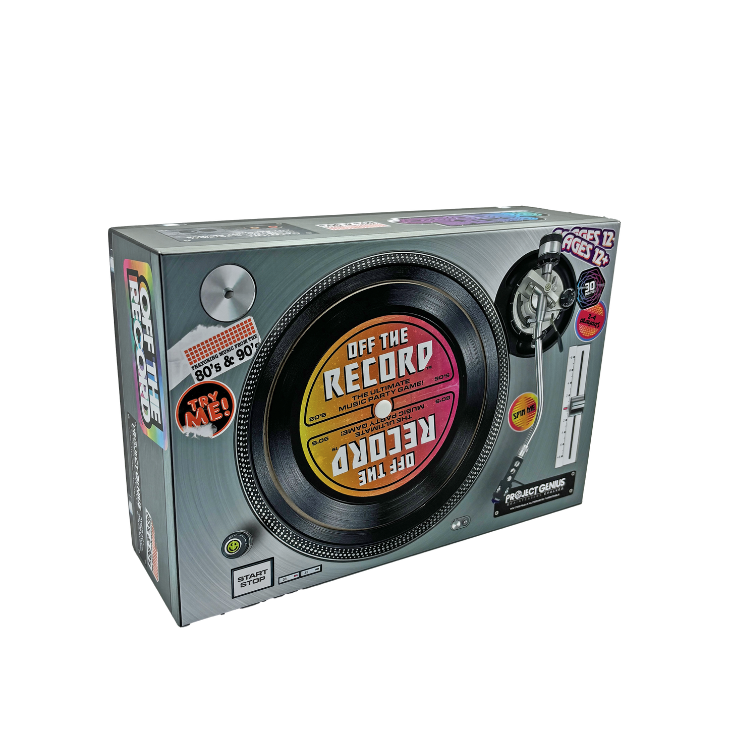 Off the Record - Retro Party Game for 80's & 90's Music Fans