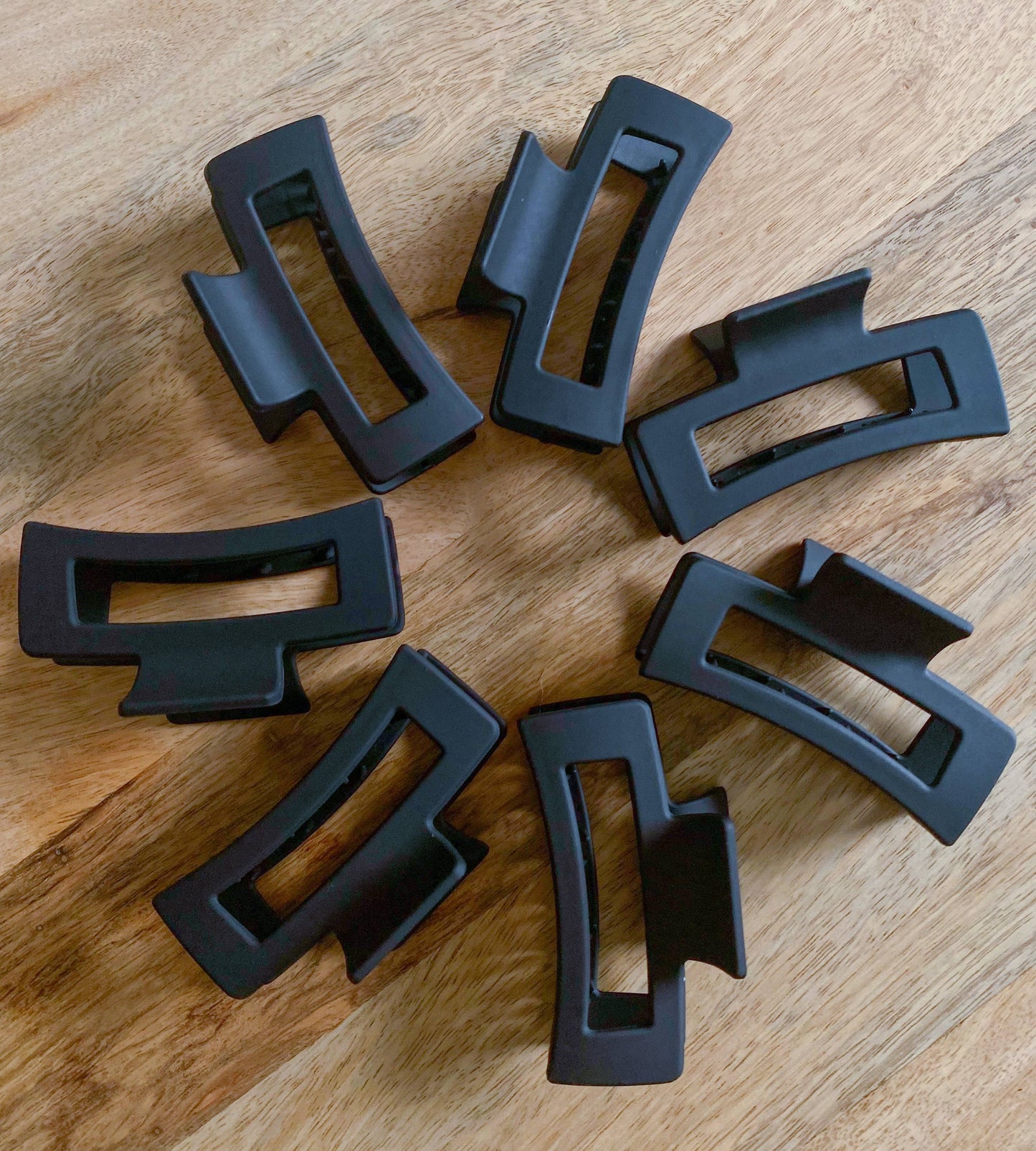 Black Claw Hair Clip | Rectangle Hair Clip