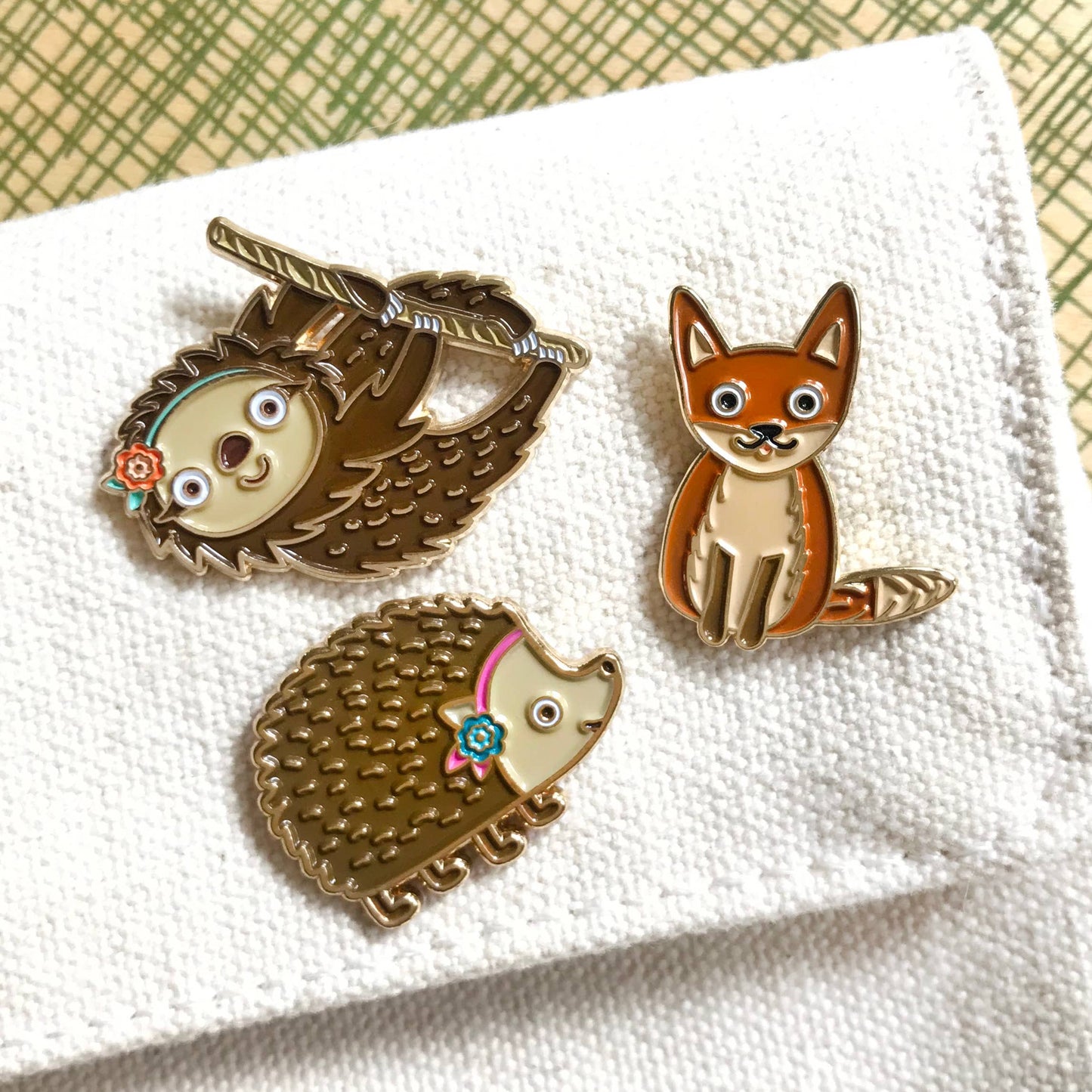 Forest Enamel Pin Gift Set