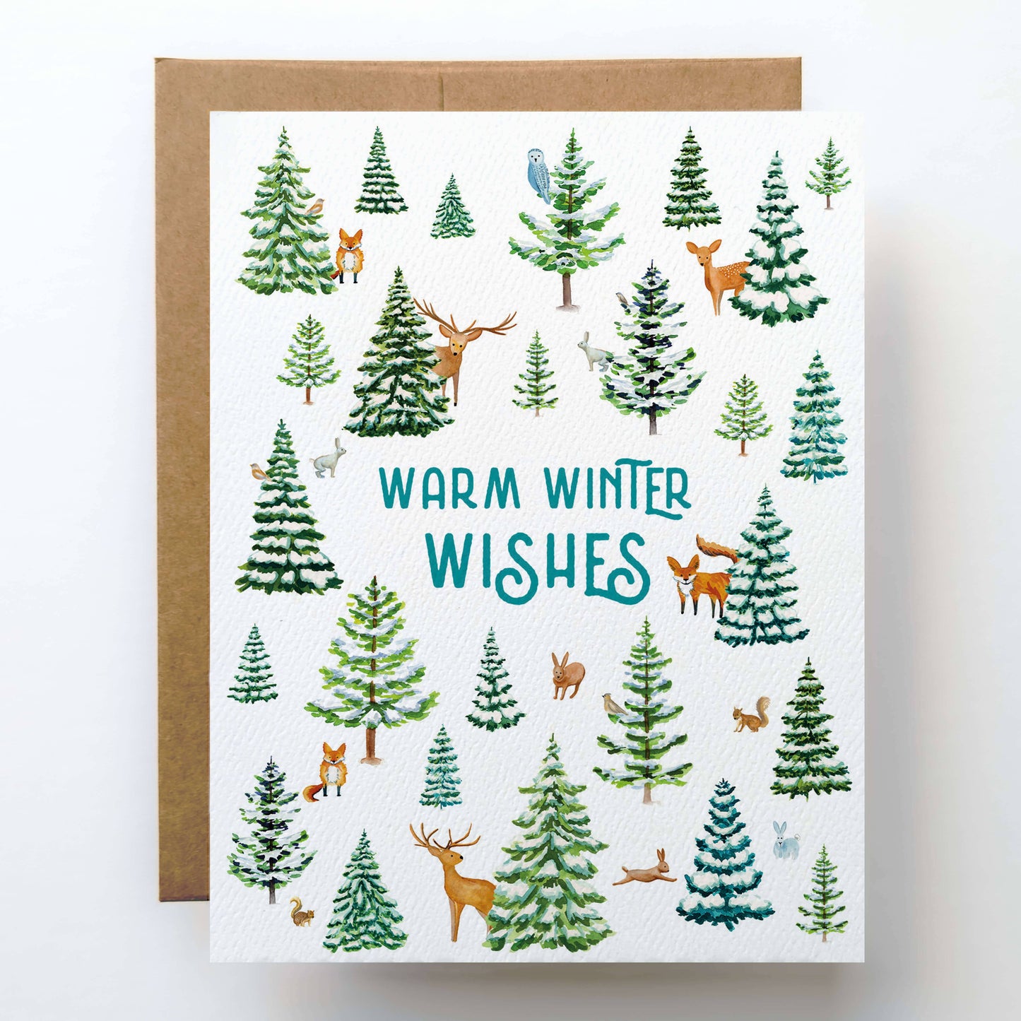 Woodland Holiday Card