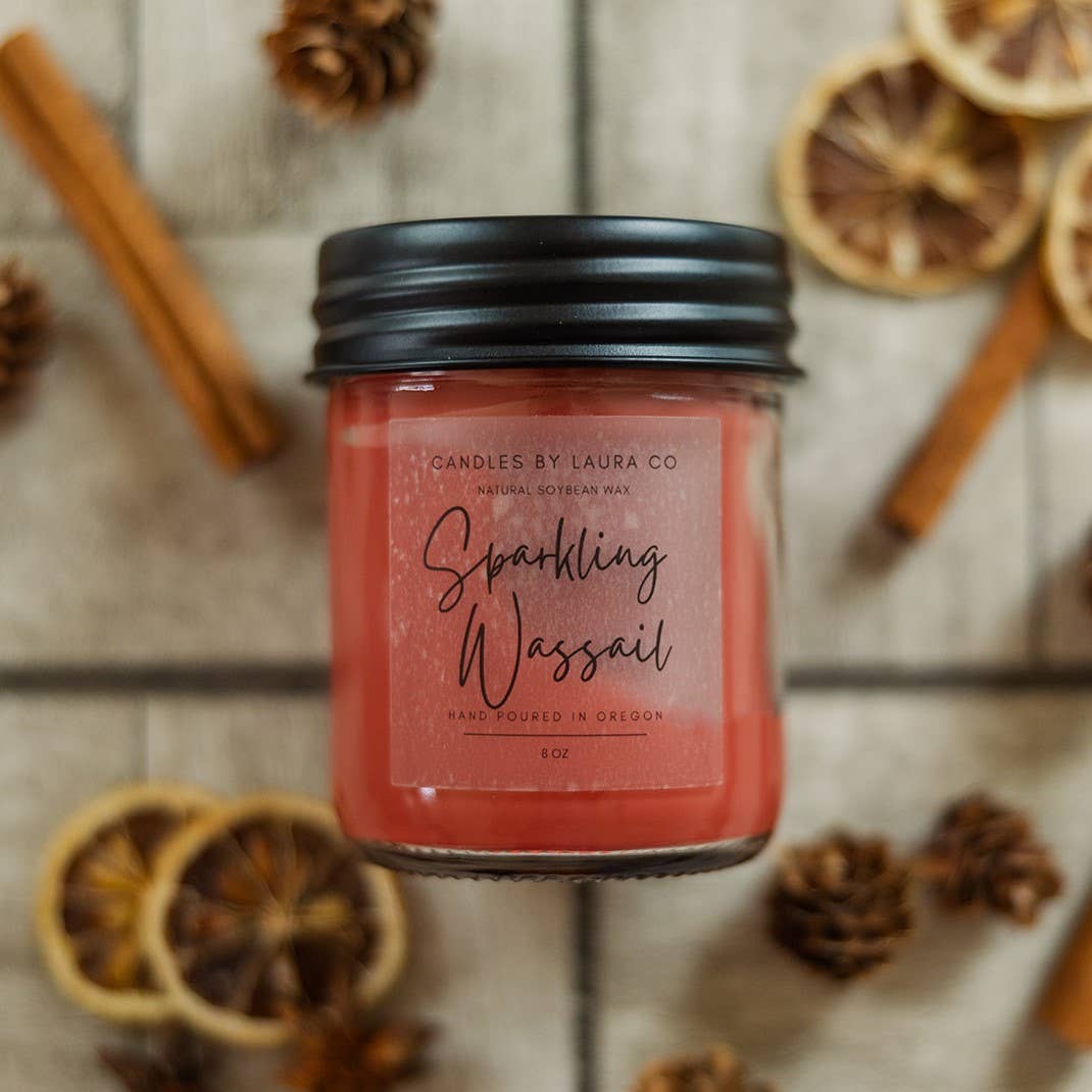 Sparkling Wassail Soy Jar Candle