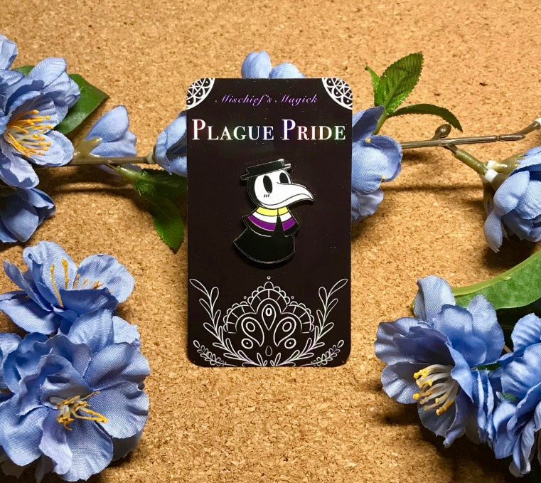 Plague Doctor Pride Pin