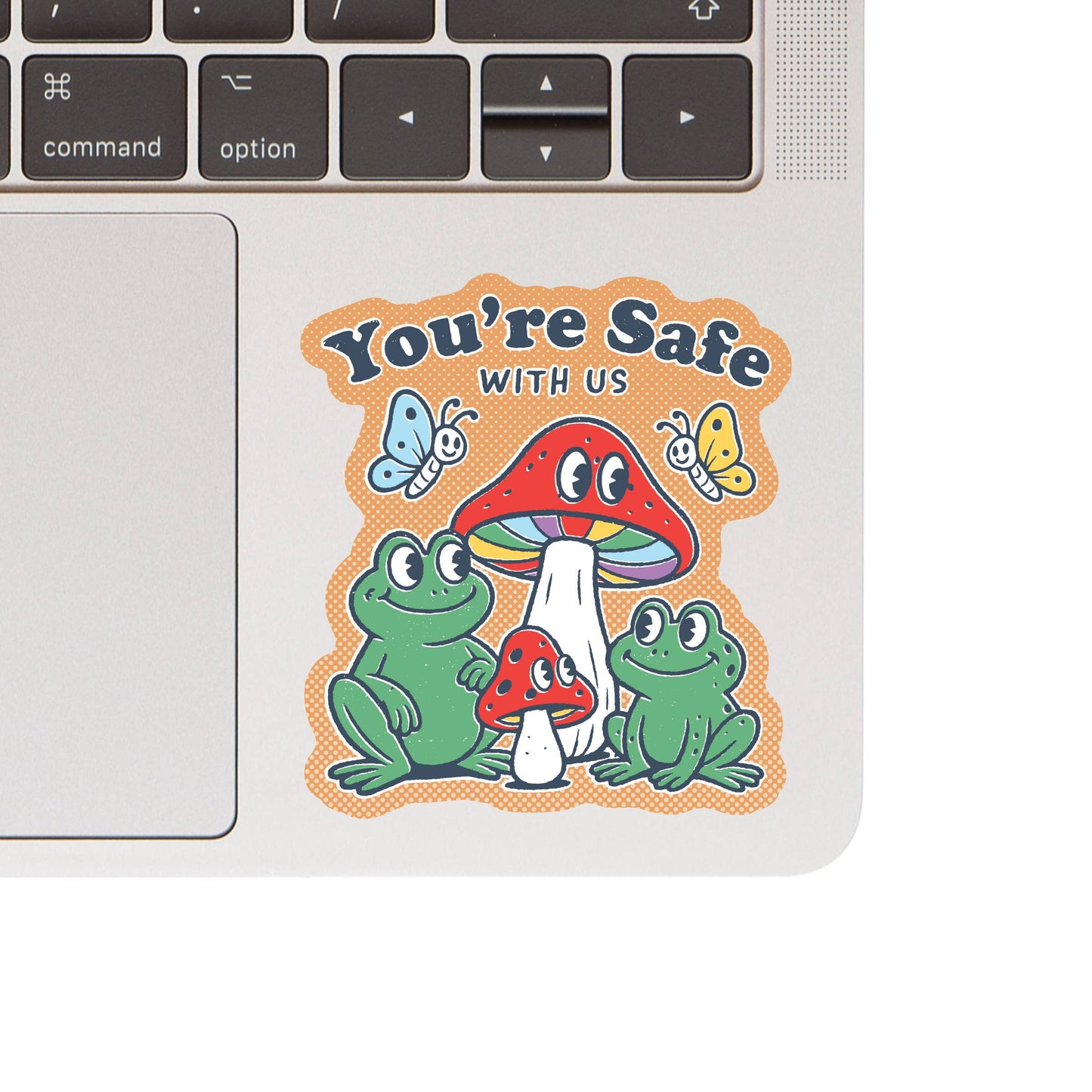 Safe With Us LGBTQ+ Sticker