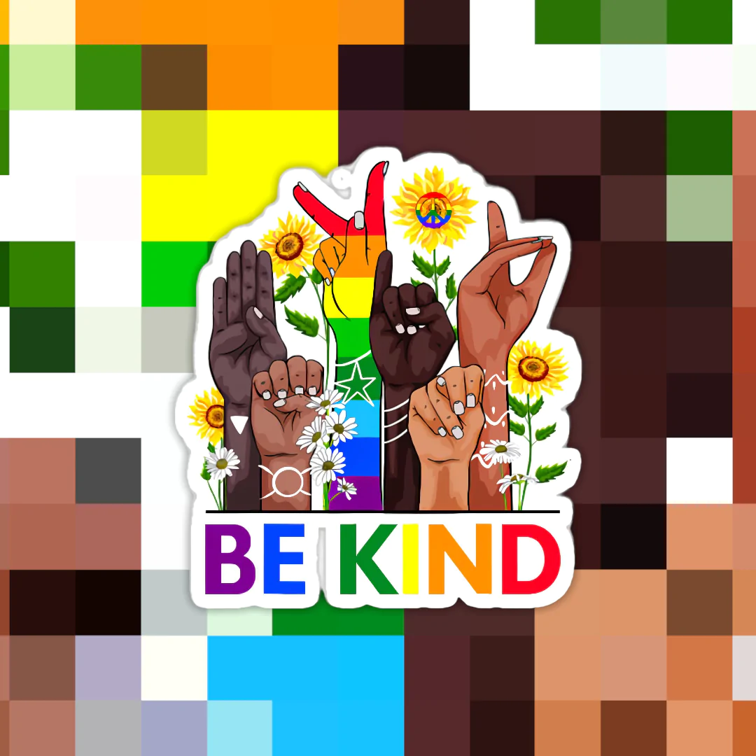 Be Kind ASL Sticker