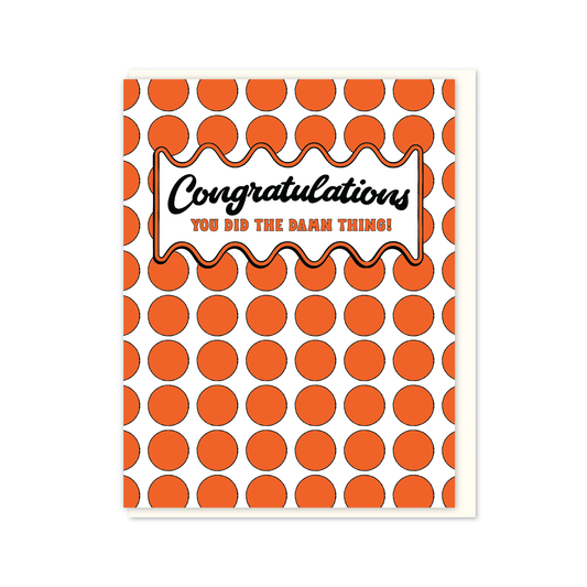 Congratulations Greeting Card