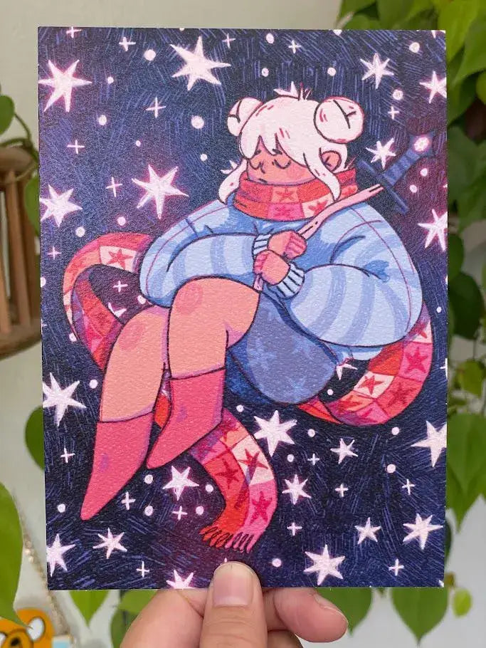 Sleeping Among the Stars Print